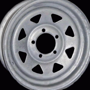Galvanised Trailer Wheel